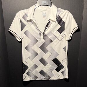 Callaway White Opti-Dri Golf Polo
